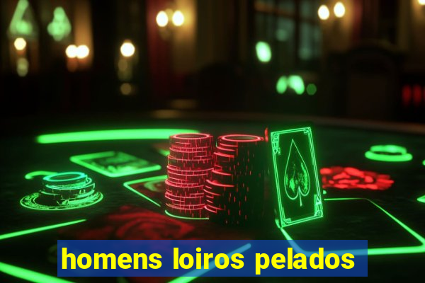 homens loiros pelados